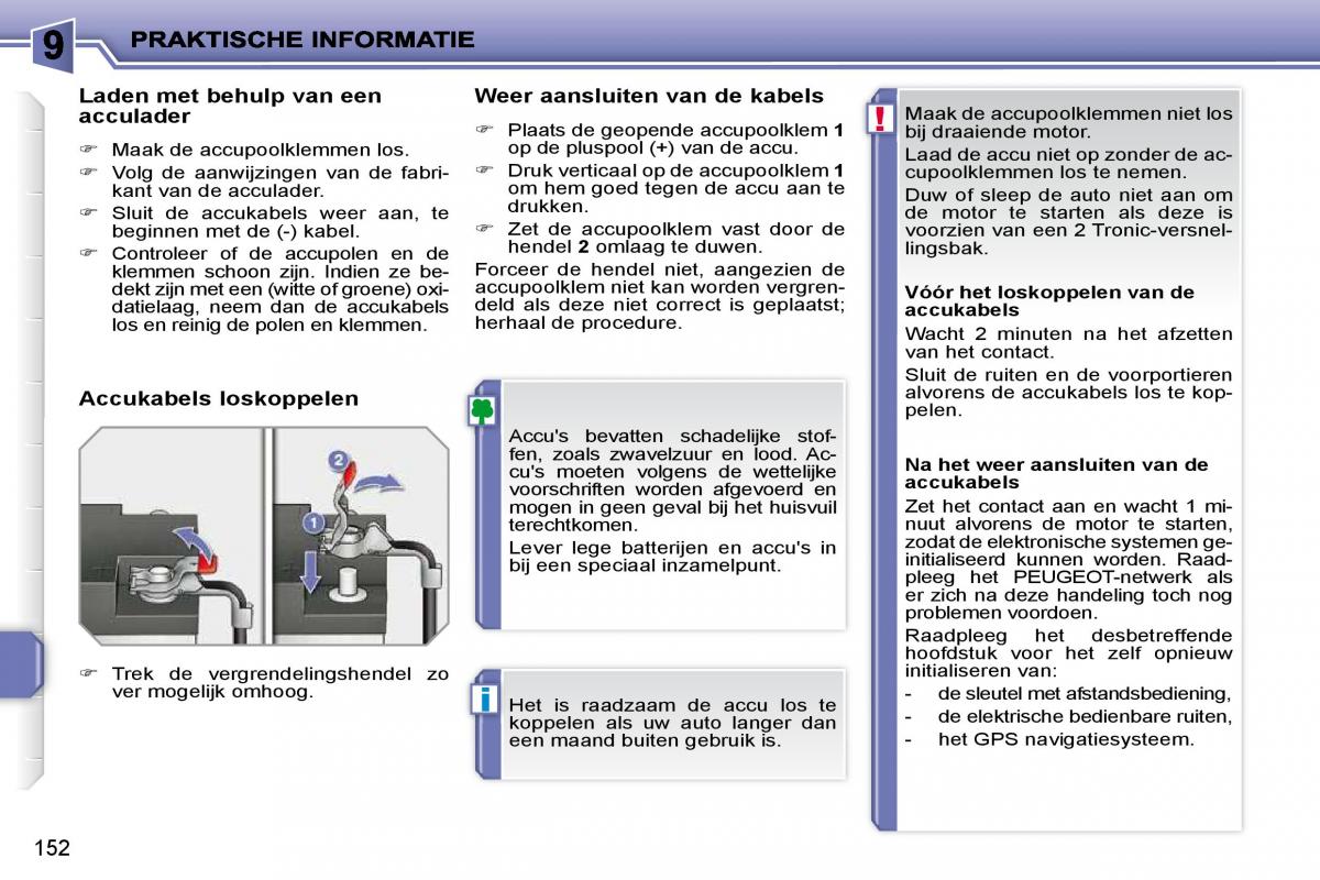 Peugeot 207 handleiding / page 148