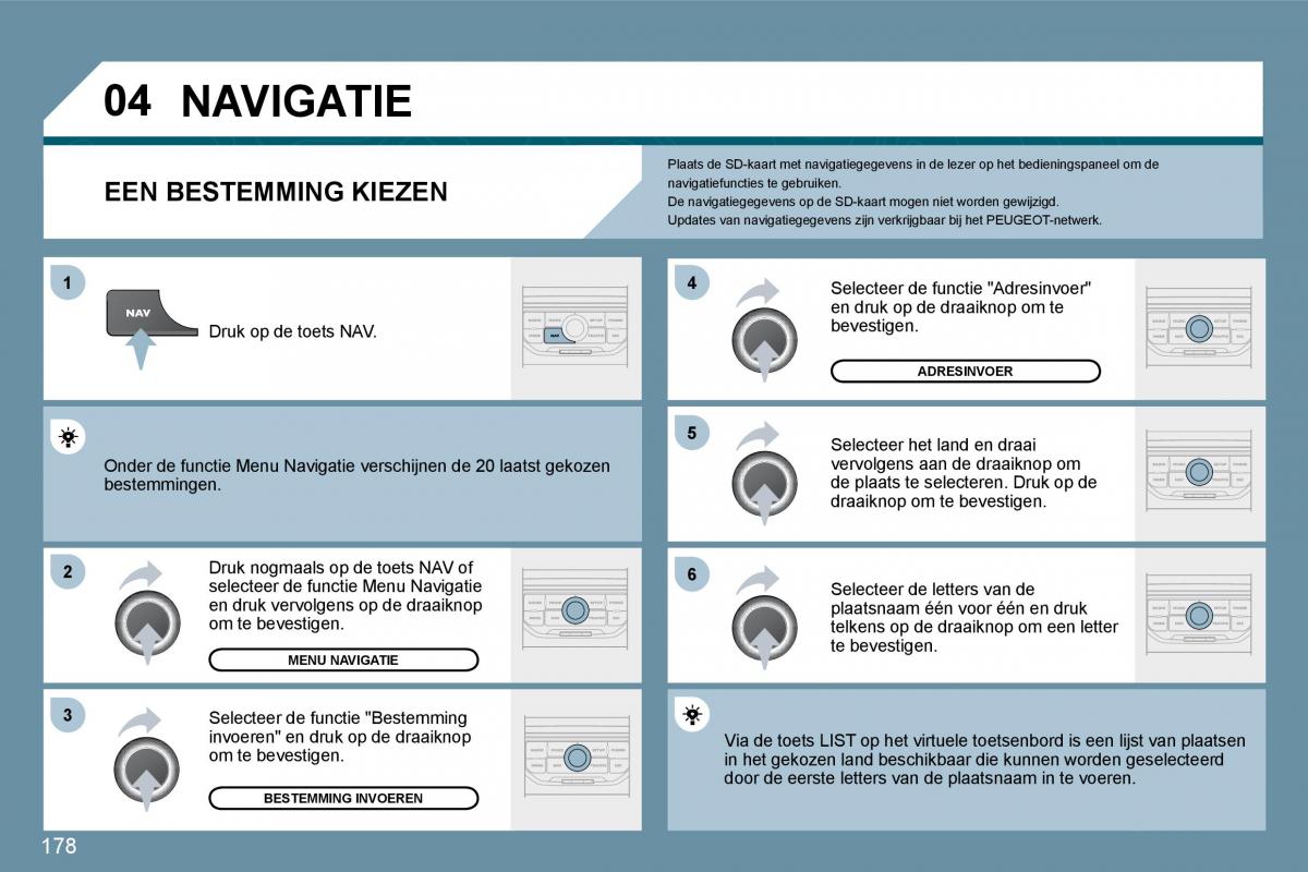 Peugeot 207 handleiding / page 174