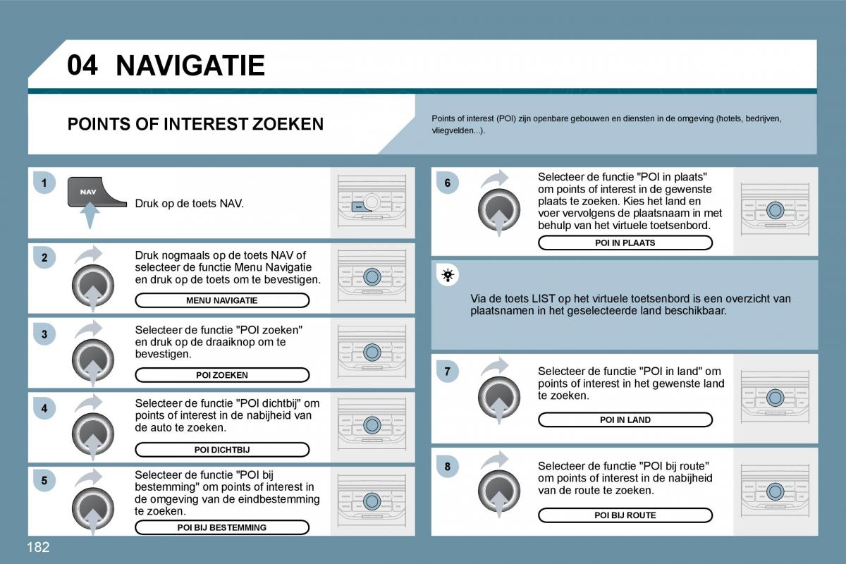 Peugeot 207 handleiding / page 178