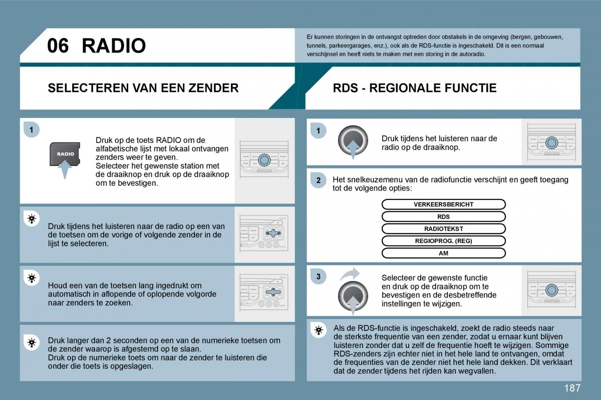 Peugeot 207 handleiding / page 183