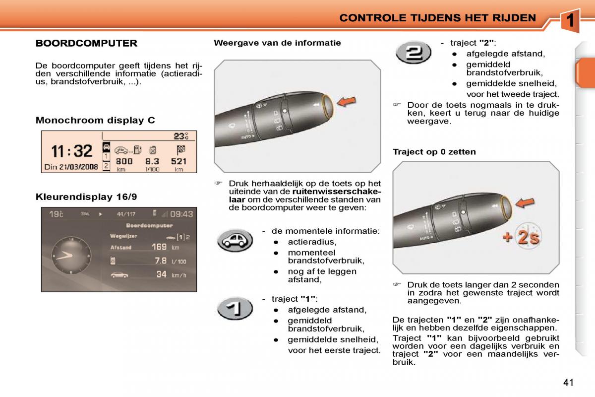 Peugeot 207 handleiding / page 25