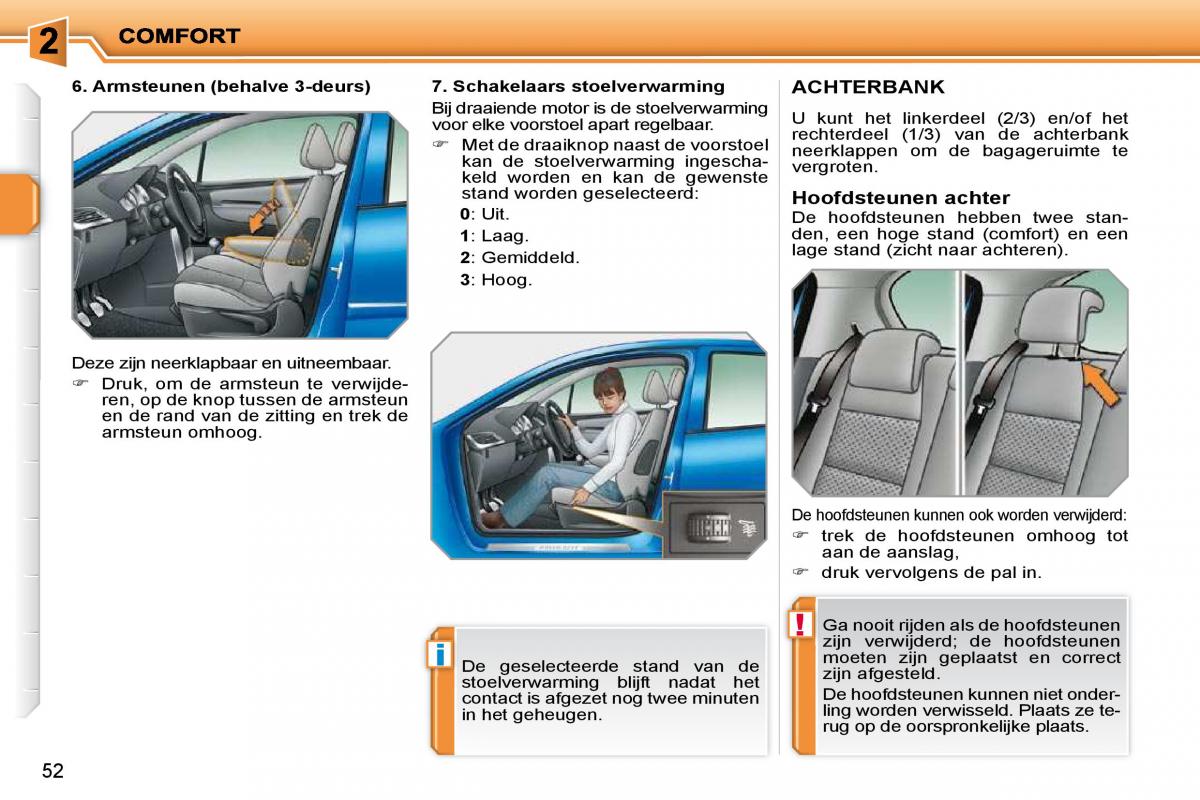 Peugeot 207 handleiding / page 40