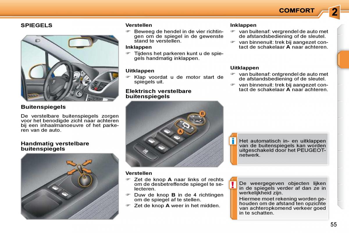 Peugeot 207 handleiding / page 44