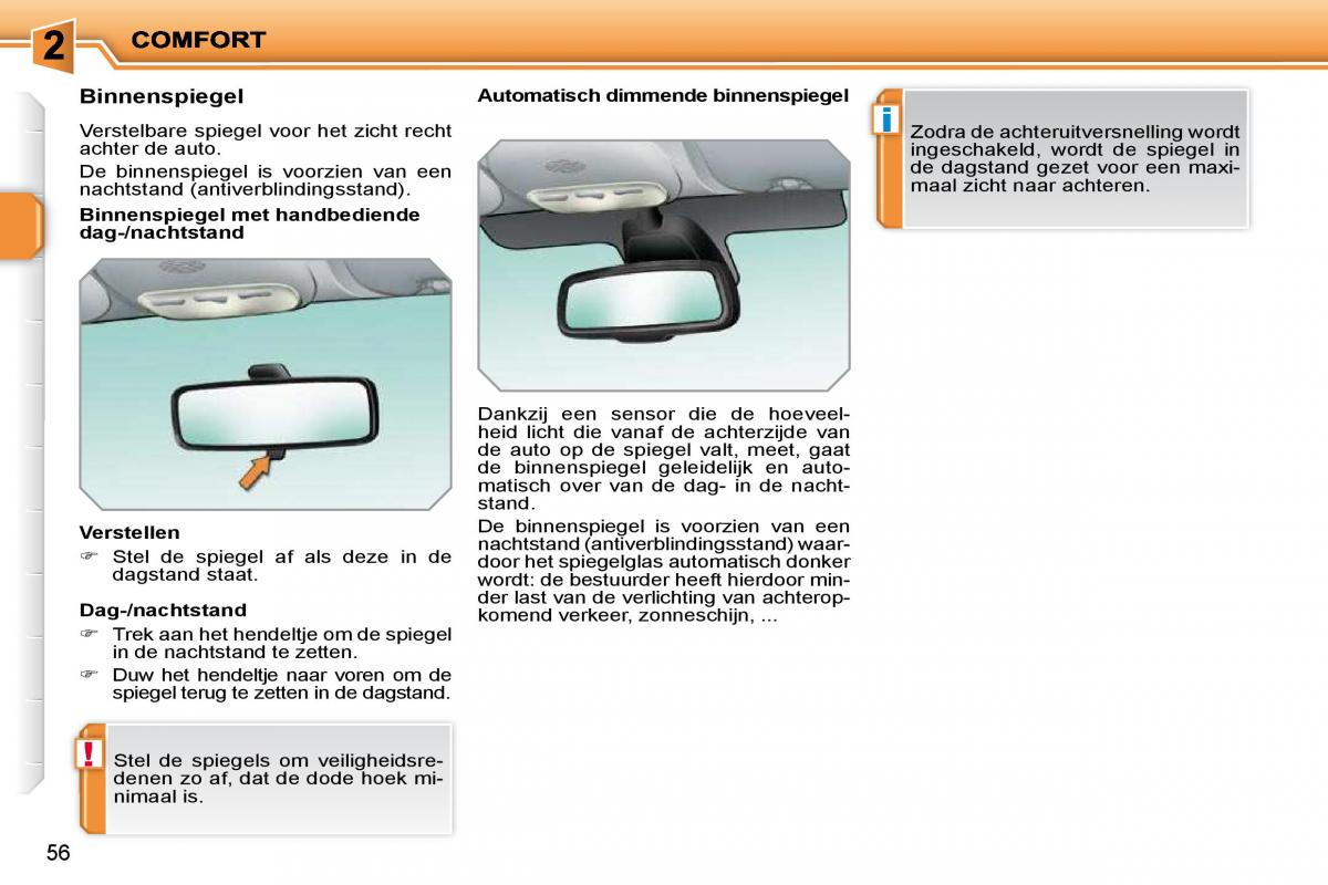 Peugeot 207 handleiding / page 45