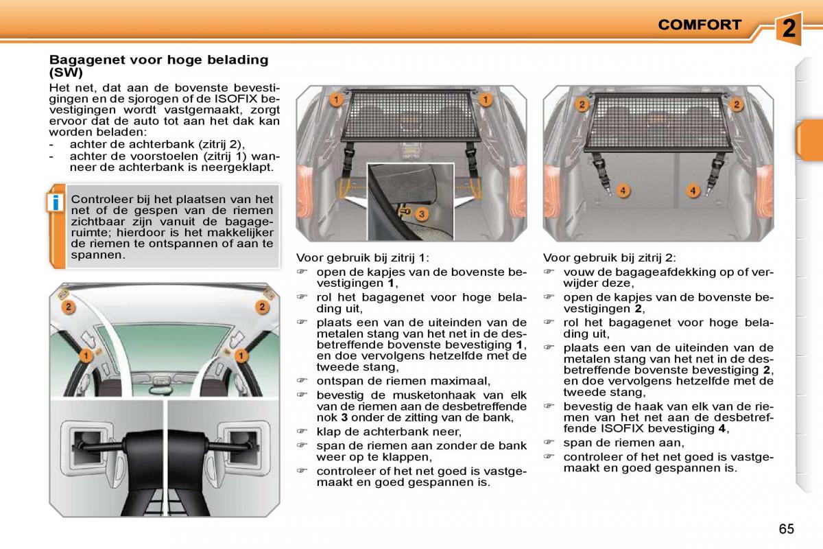 Peugeot 207 handleiding / page 54