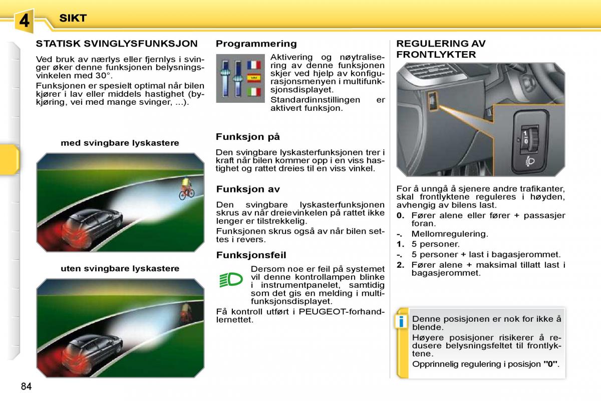 Peugeot 207 bruksanvisningen / page 79