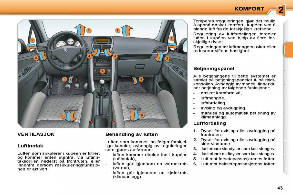 Peugeot 207 bruksanvisningen / page 27