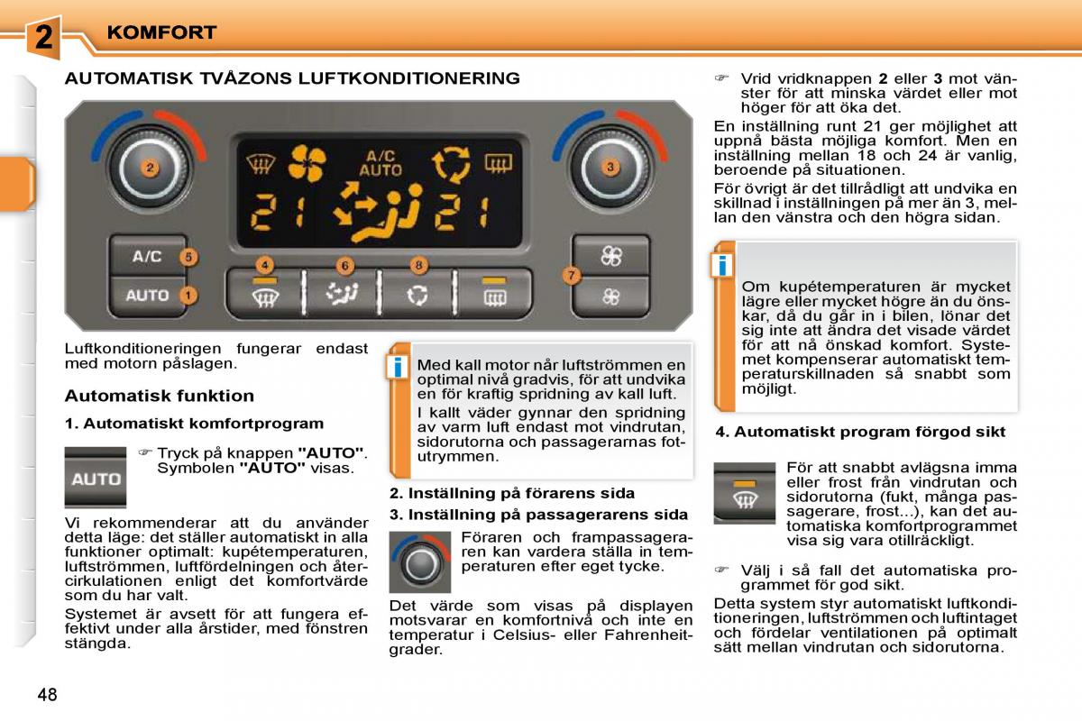 Peugeot 207 instruktionsbok / page 35