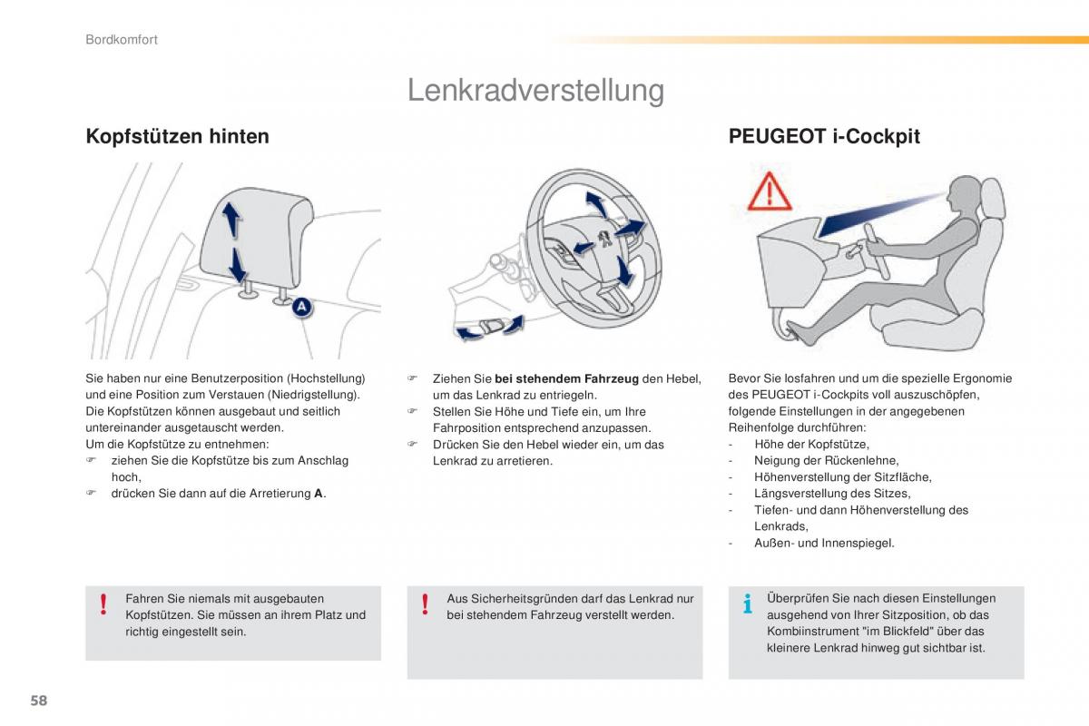 Peugeot 2008 Handbuch / page 60