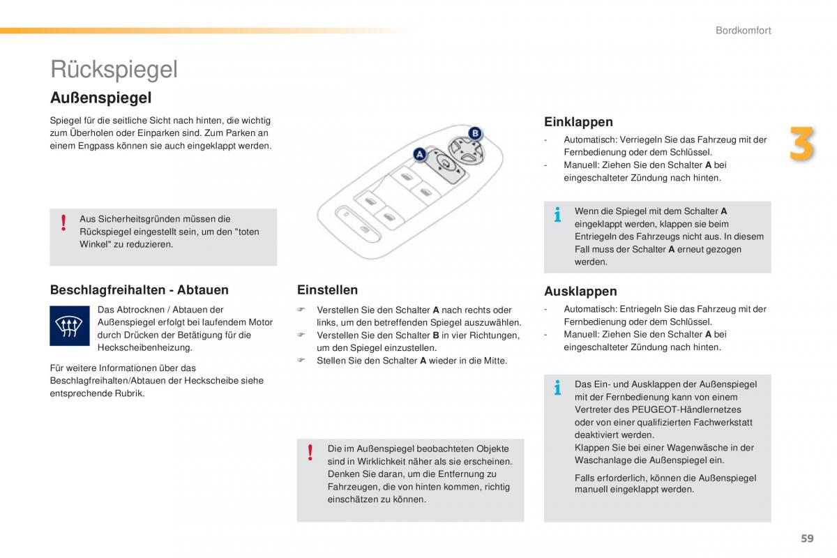 Peugeot 2008 Handbuch / page 61