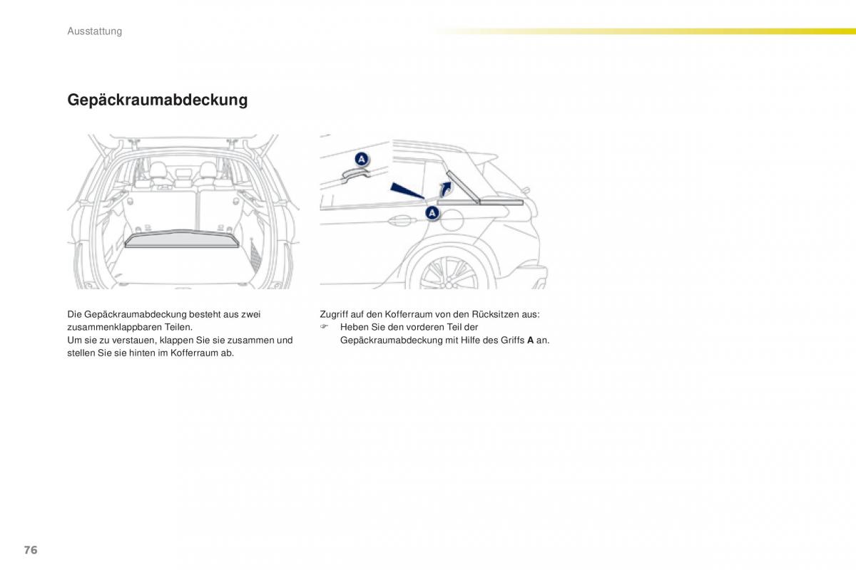 Peugeot 2008 Handbuch / page 78