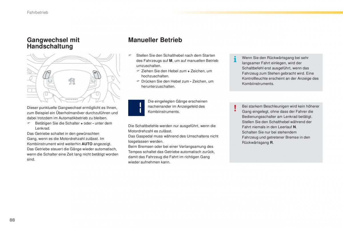 Peugeot 2008 Handbuch / page 90