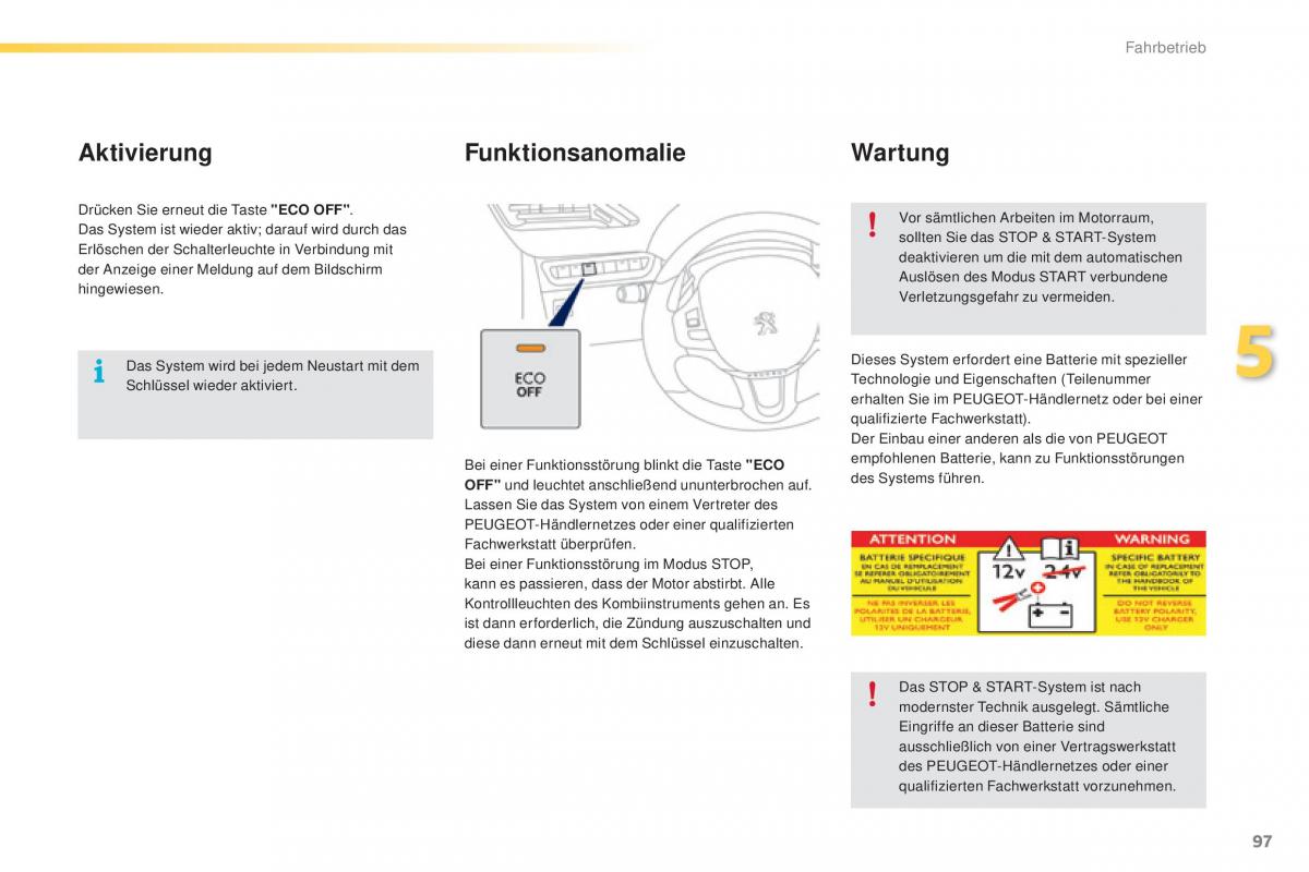 Peugeot 2008 Handbuch / page 99