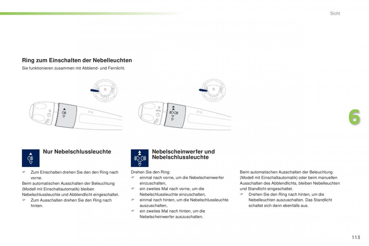 Peugeot 2008 Handbuch / page 115