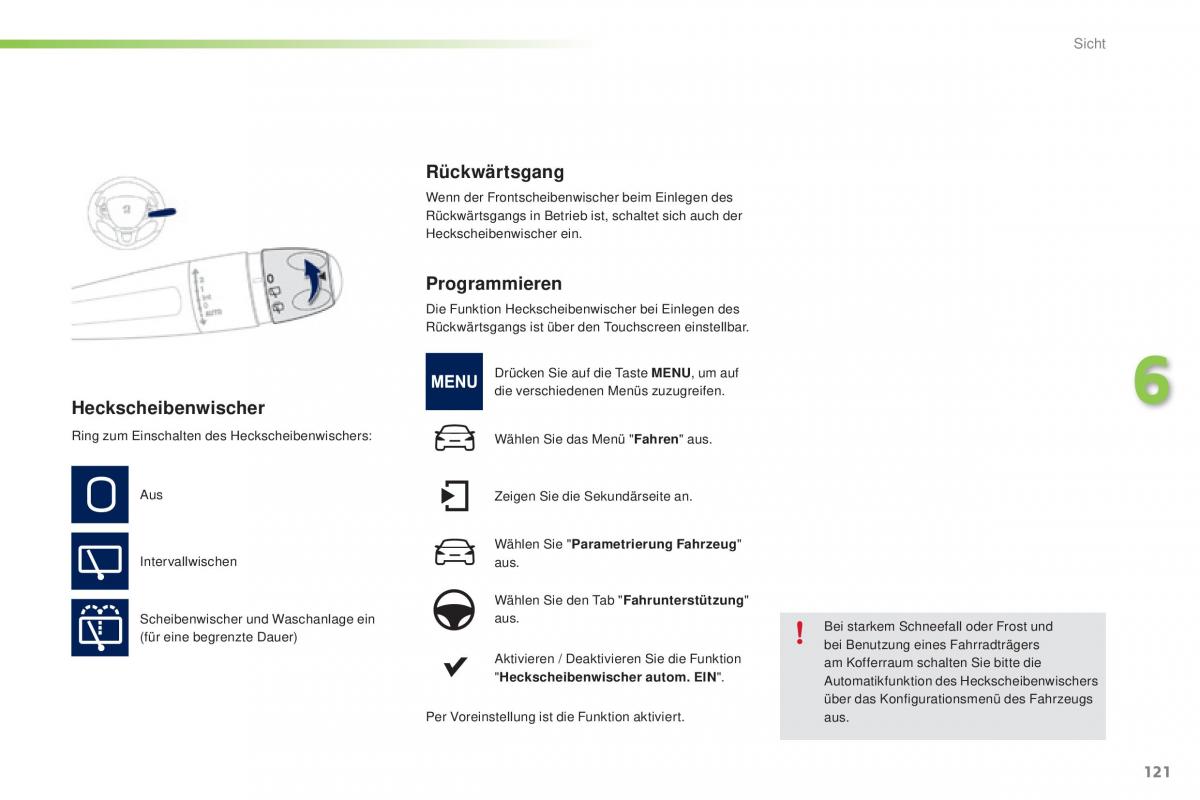 Peugeot 2008 Handbuch / page 123