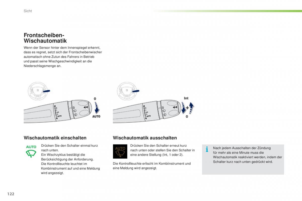 Peugeot 2008 Handbuch / page 124