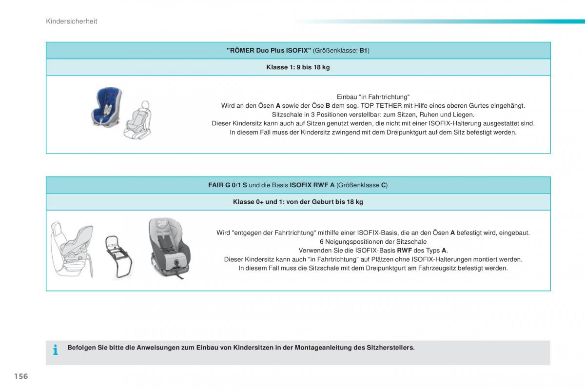 Peugeot 2008 Handbuch / page 158