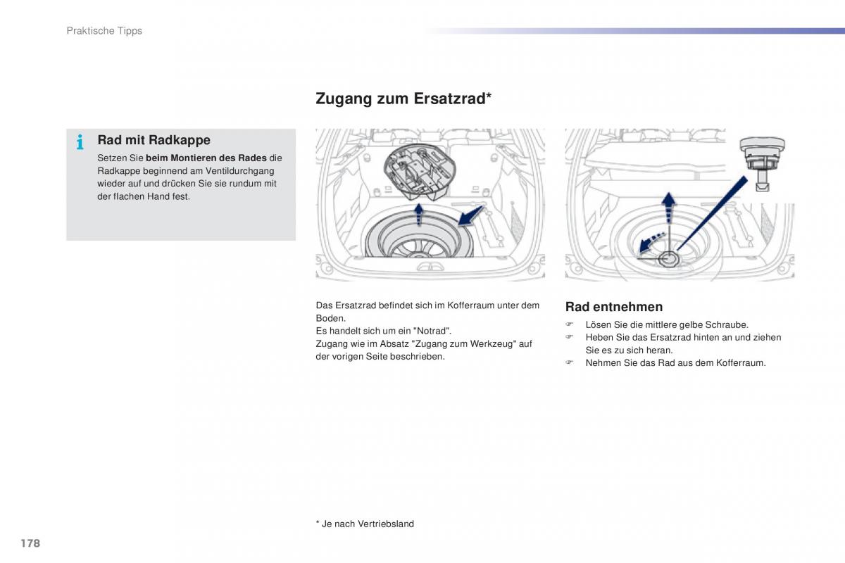 Peugeot 2008 Handbuch / page 180