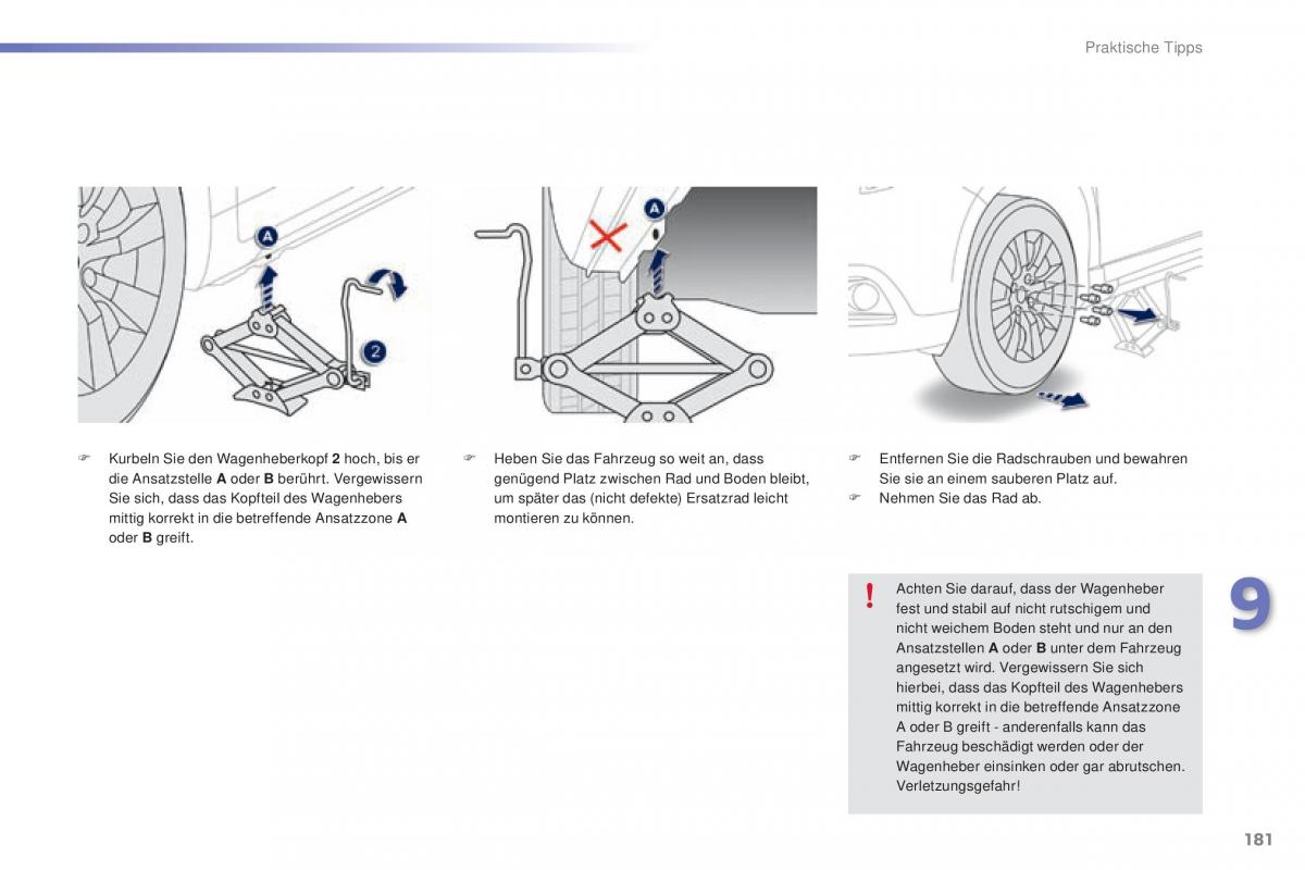 Peugeot 2008 Handbuch / page 183