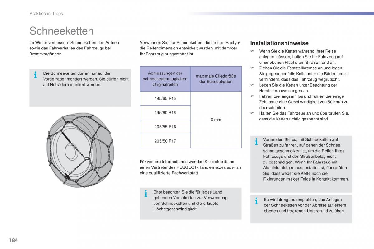 Peugeot 2008 Handbuch / page 186