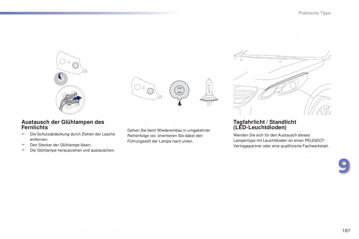 Peugeot 2008 Handbuch / page 189