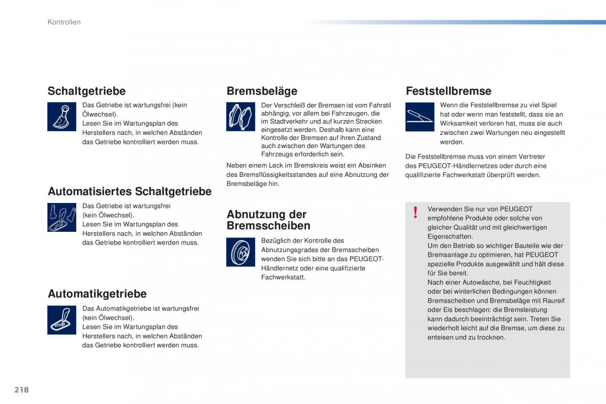 Peugeot 2008 Handbuch / page 220