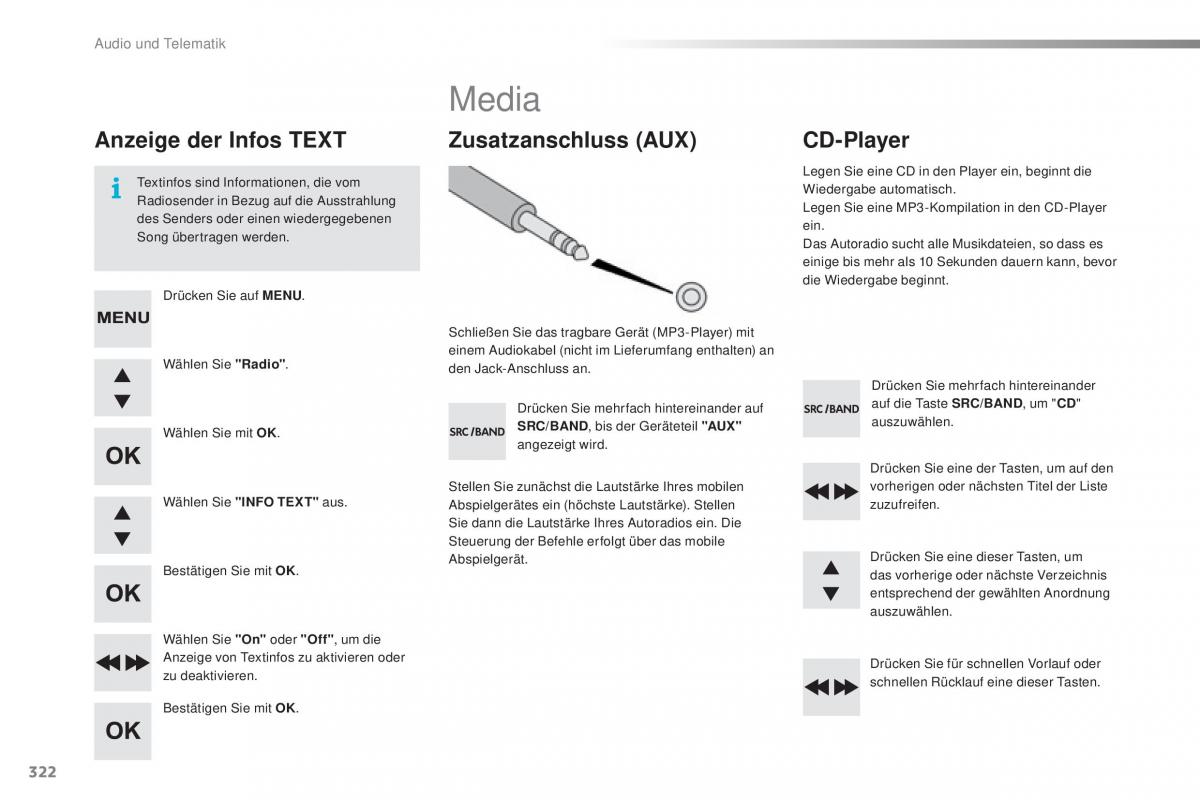 Peugeot 2008 Handbuch / page 324