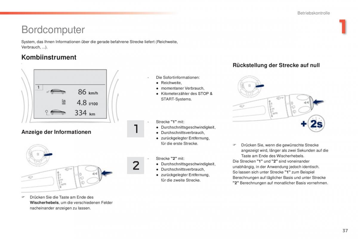 Peugeot 2008 Handbuch / page 39