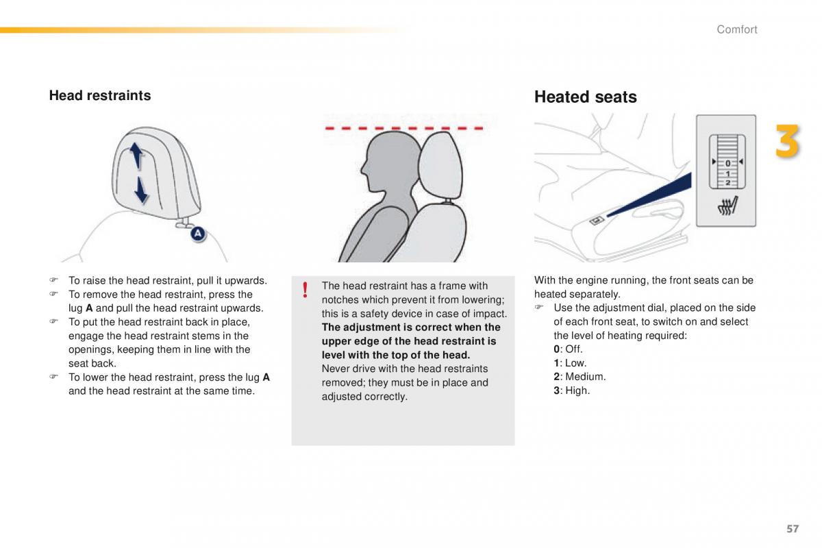 Peugeot 2008 owners manual / page 59