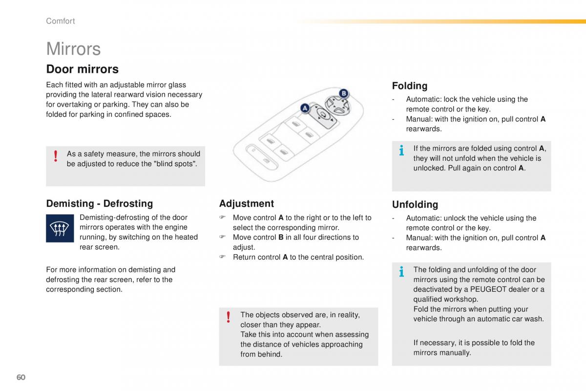 Peugeot 2008 owners manual / page 62