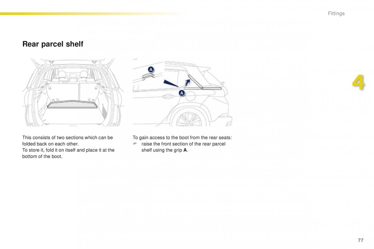 Peugeot 2008 owners manual / page 79