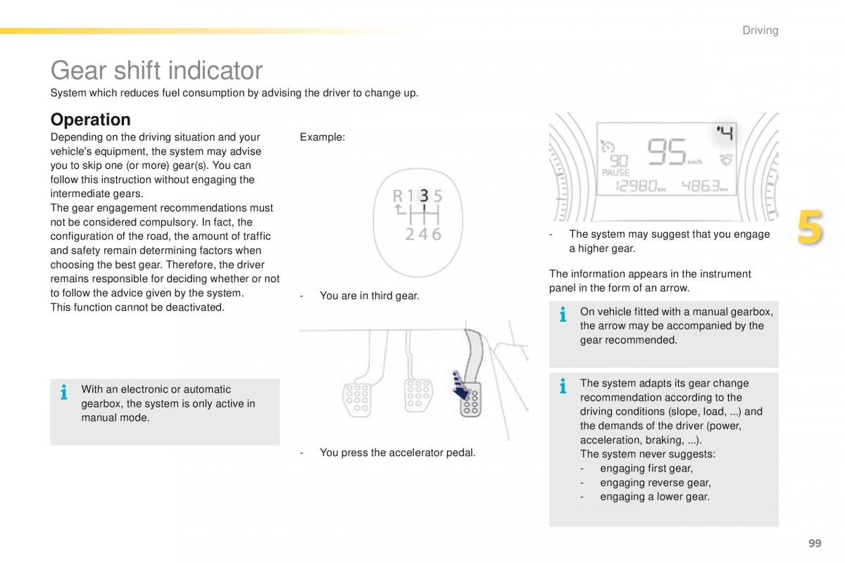 Peugeot 2008 owners manual / page 101