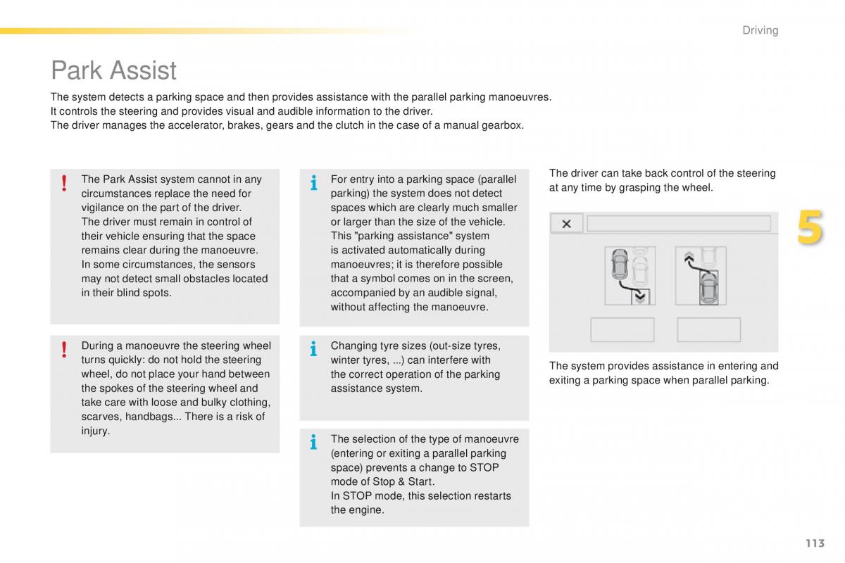 Peugeot 2008 owners manual / page 115