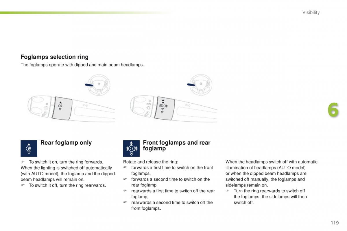 Peugeot 2008 owners manual / page 121