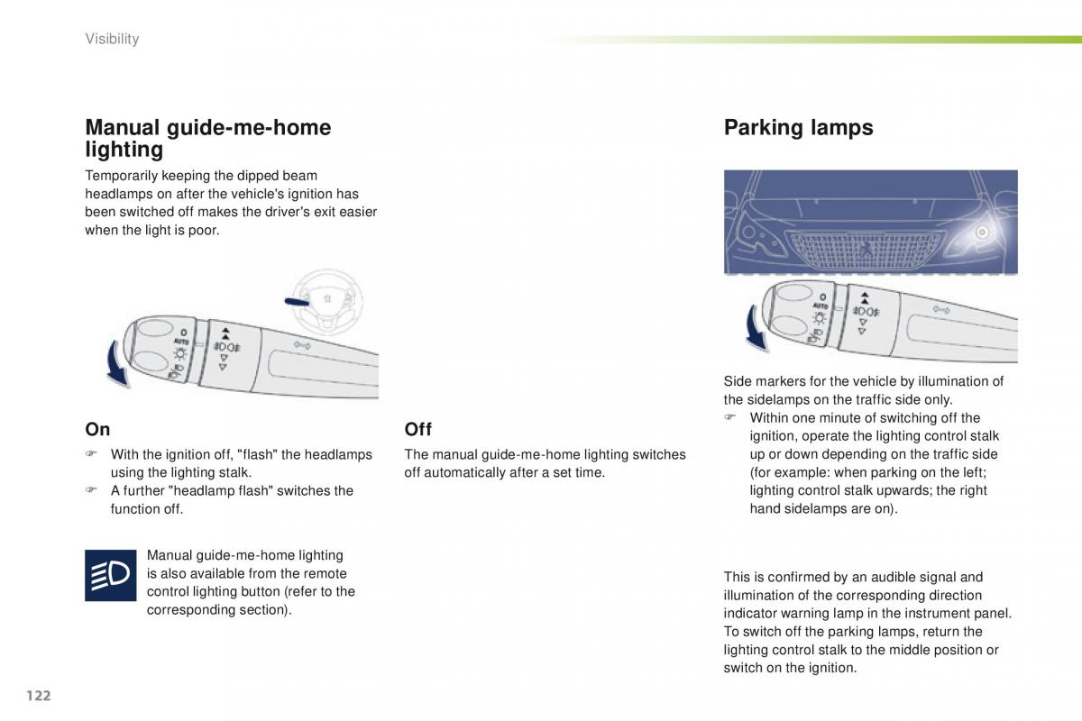 Peugeot 2008 owners manual / page 124