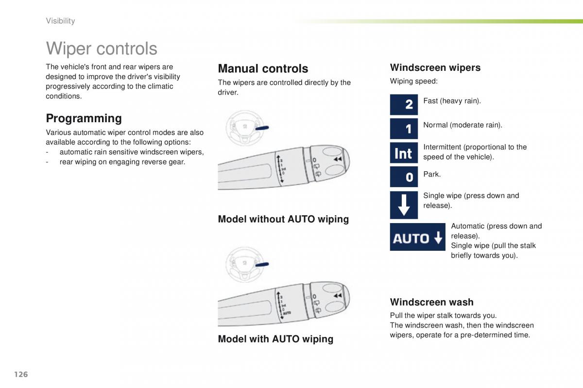 Peugeot 2008 owners manual / page 128