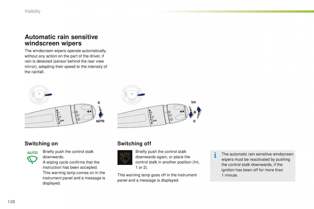 Peugeot 2008 owners manual / page 130