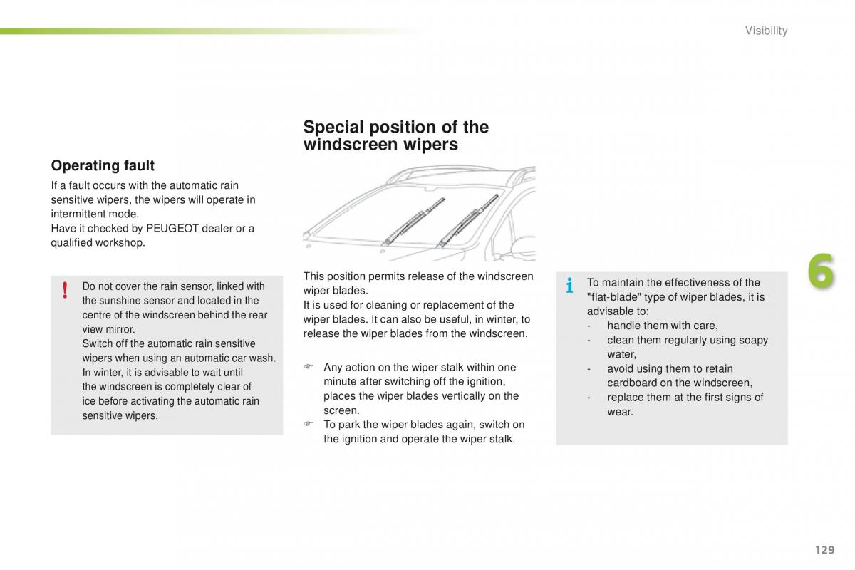 Peugeot 2008 owners manual / page 131