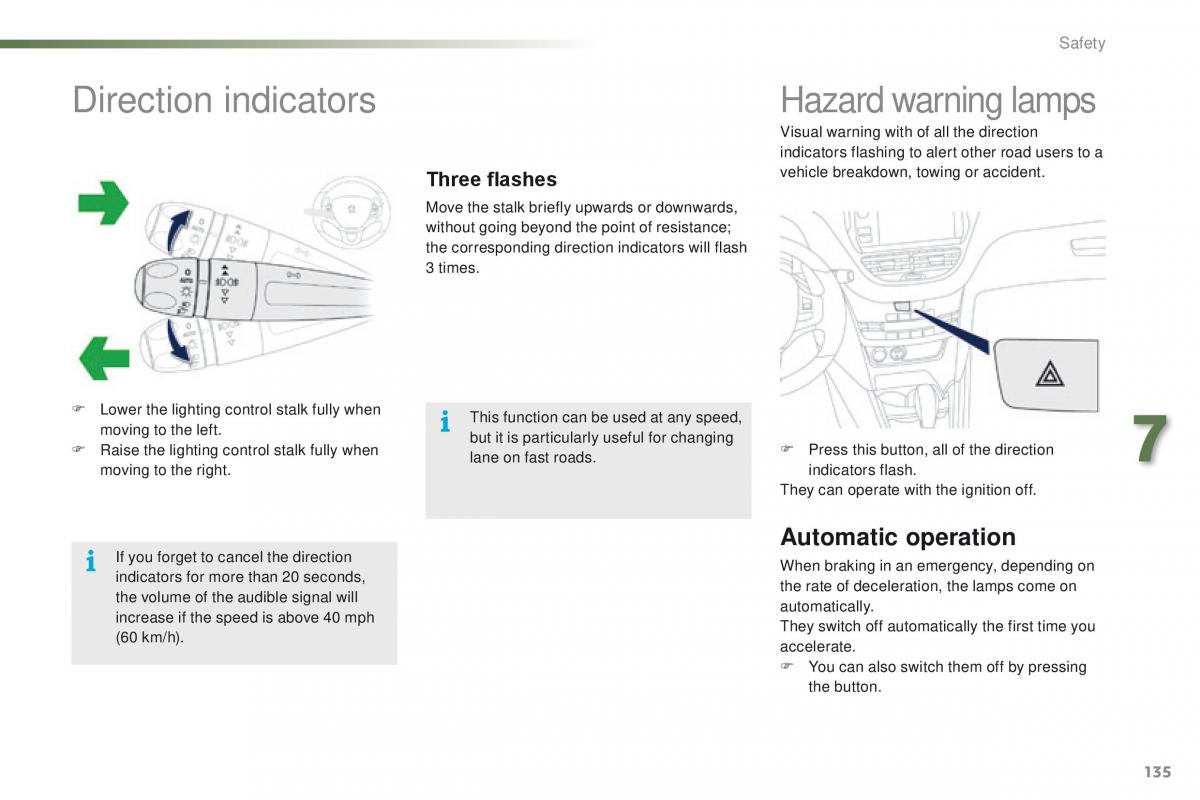 Peugeot 2008 owners manual / page 137