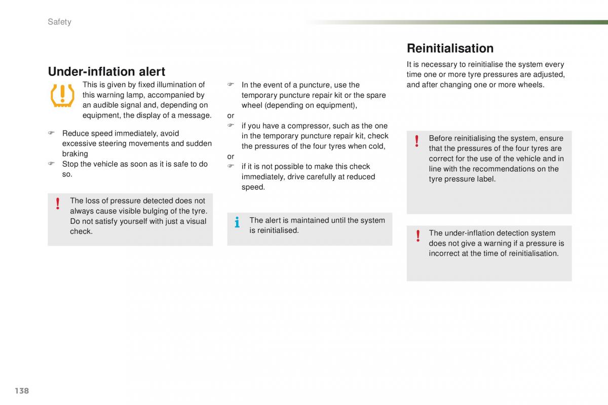 Peugeot 2008 owners manual / page 140