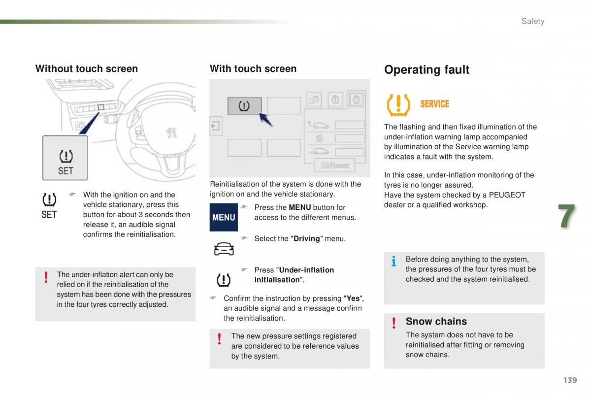 Peugeot 2008 owners manual / page 141