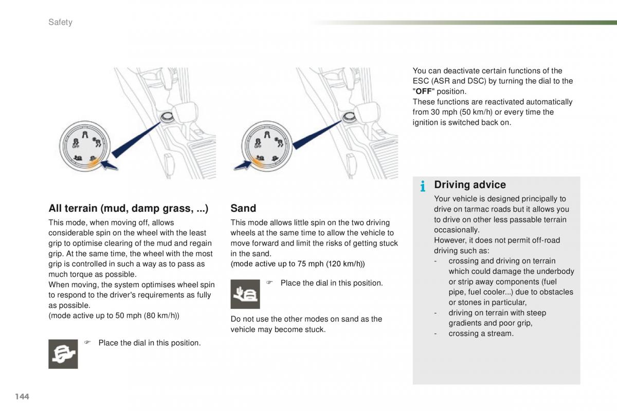 Peugeot 2008 owners manual / page 146