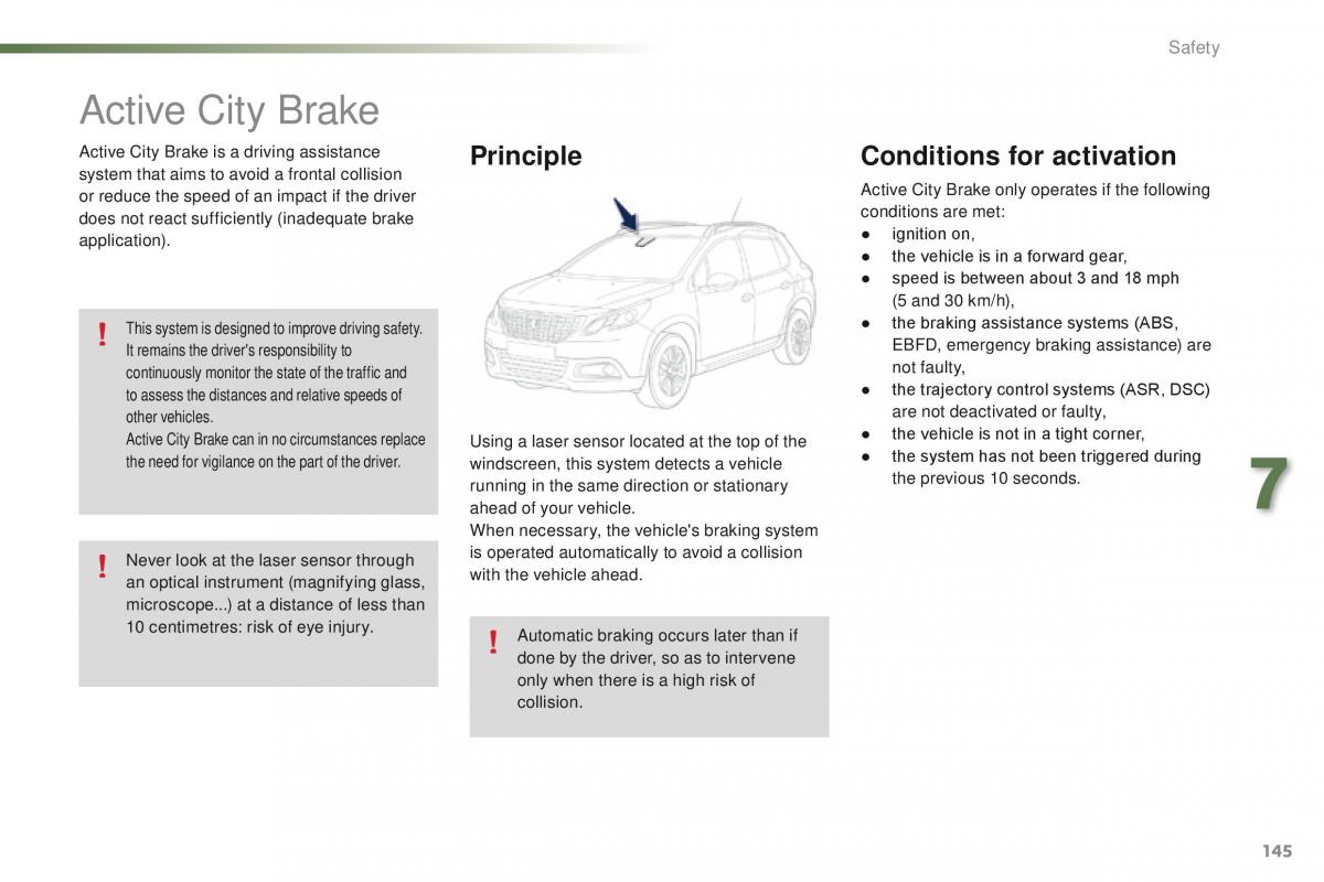 Peugeot 2008 owners manual / page 147