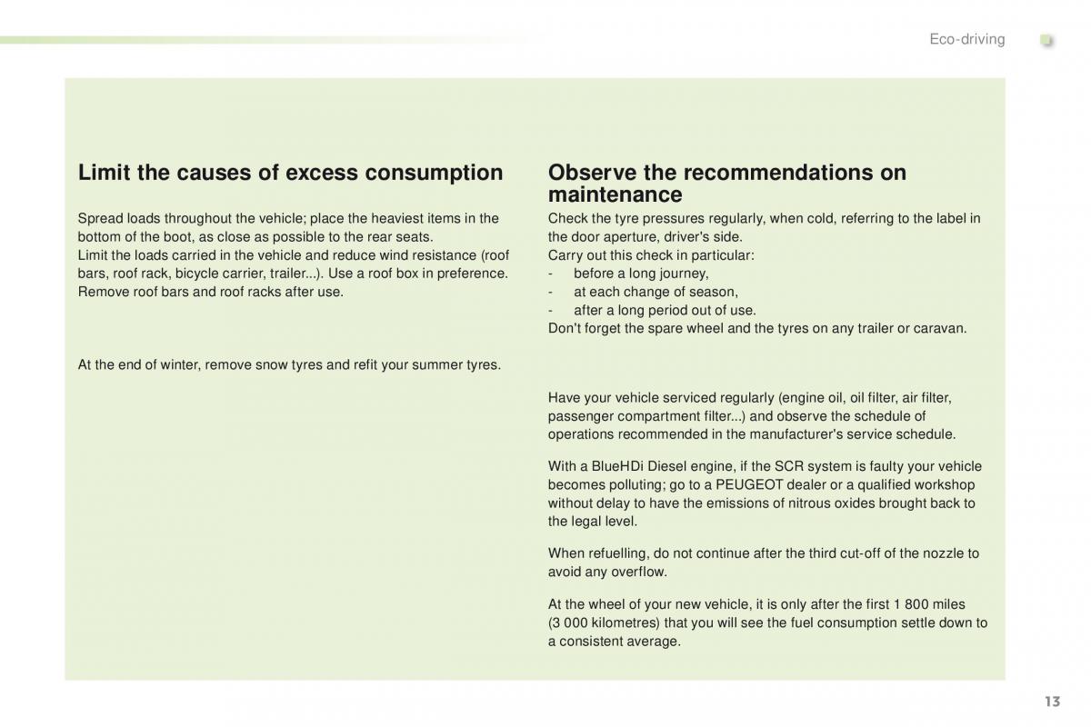 Peugeot 2008 owners manual / page 15