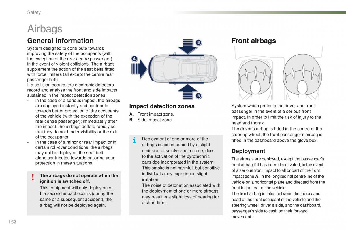 Peugeot 2008 owners manual / page 154