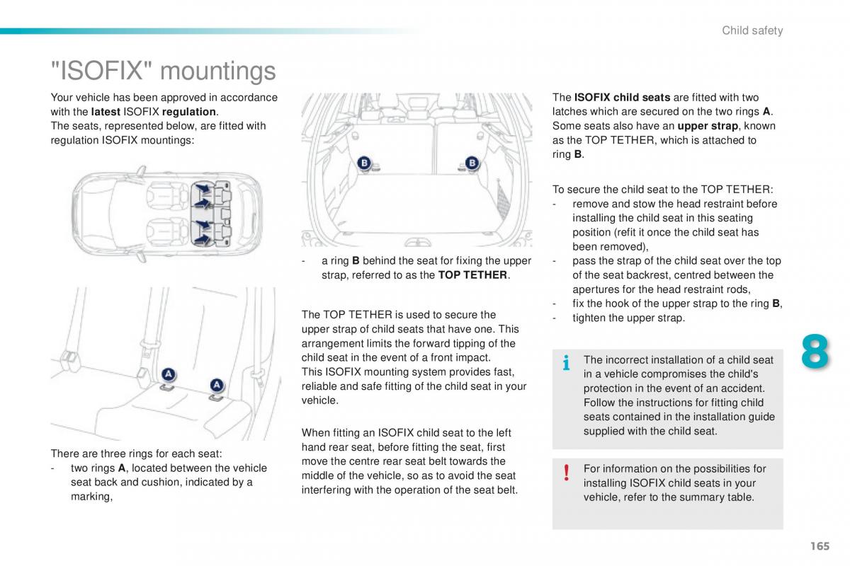 Peugeot 2008 owners manual / page 167