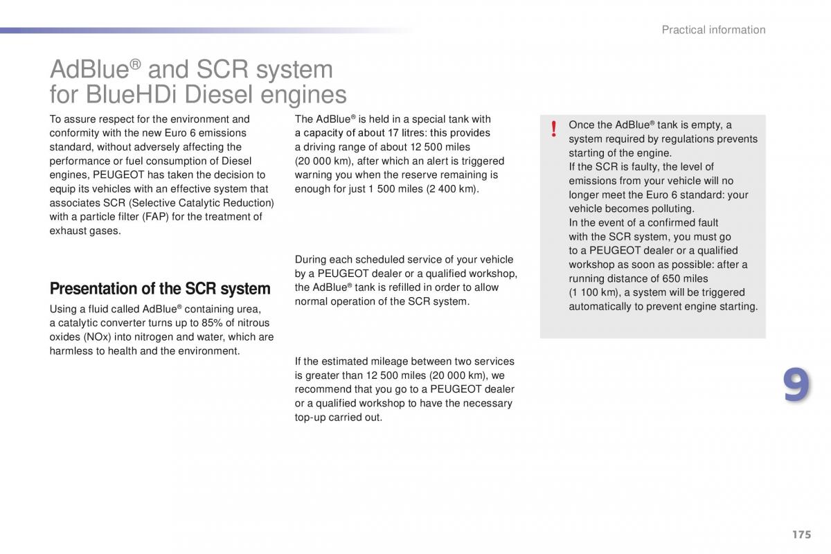 Peugeot 2008 owners manual / page 177