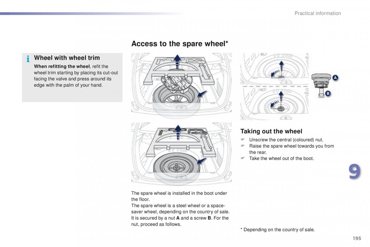 Peugeot 2008 owners manual / page 197