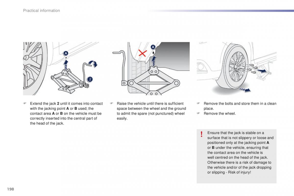 Peugeot 2008 owners manual / page 200