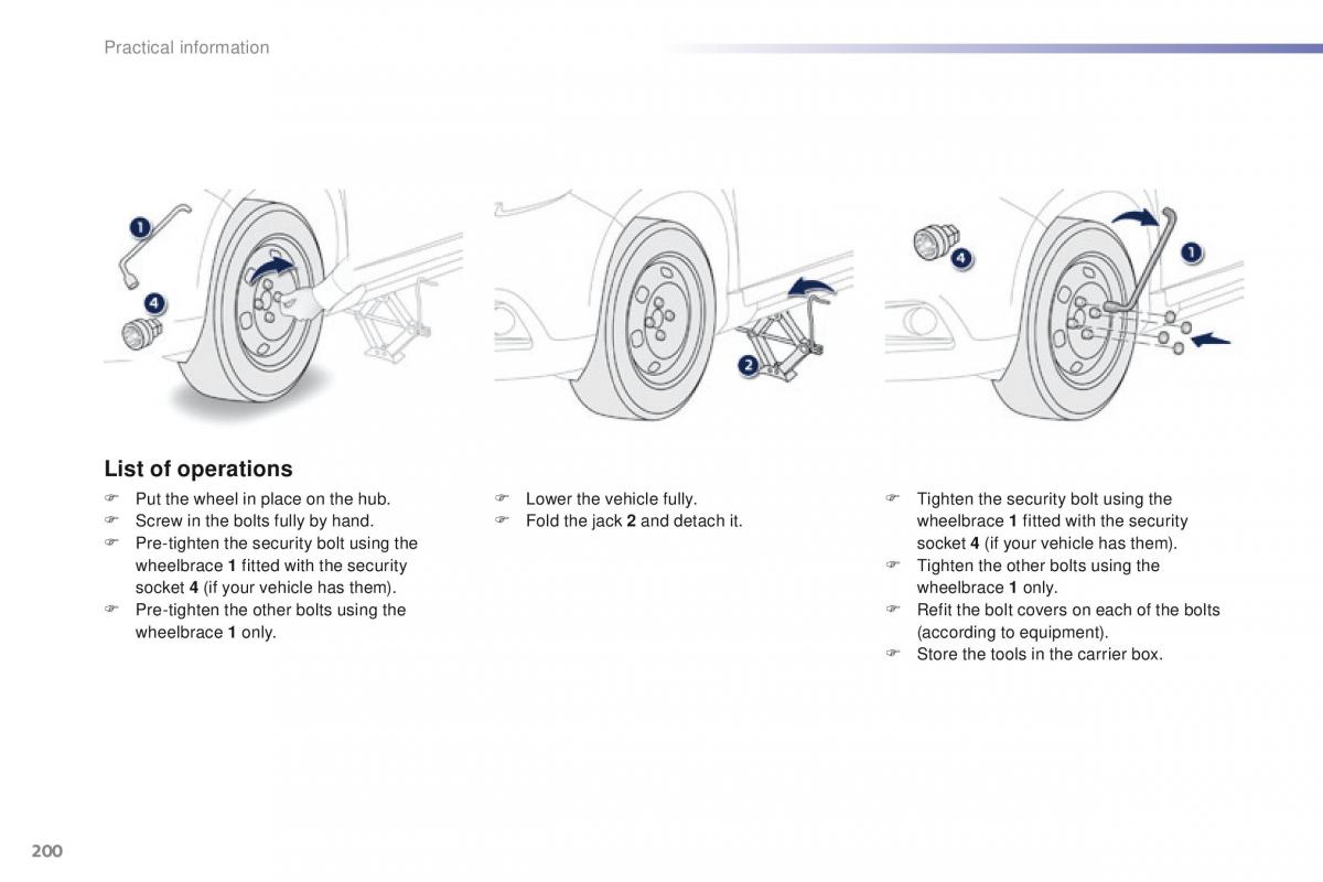 Peugeot 2008 owners manual / page 202